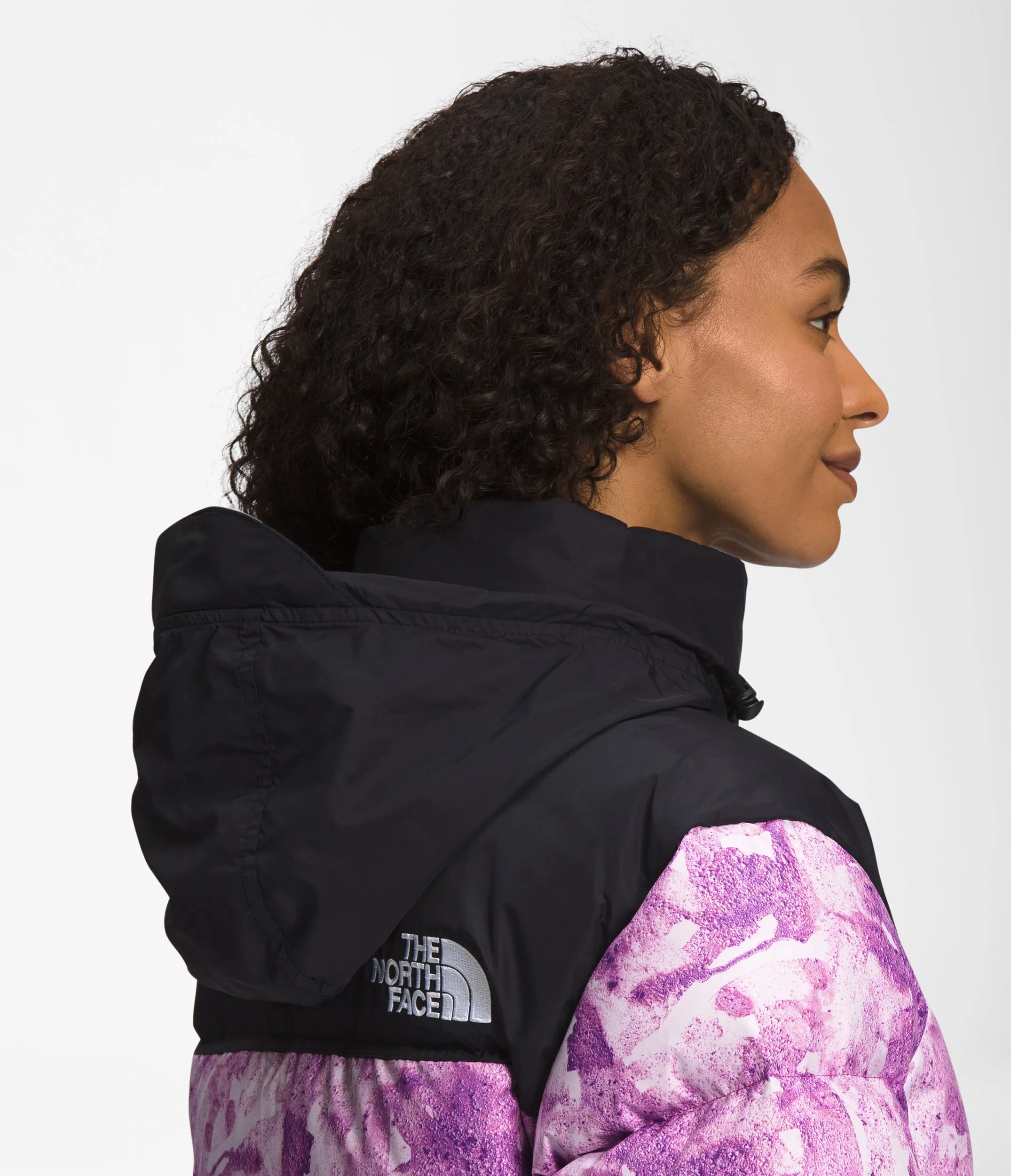 Women’s The North Face 1996 Retro Nuptse Jacket Purple Cactus Flower