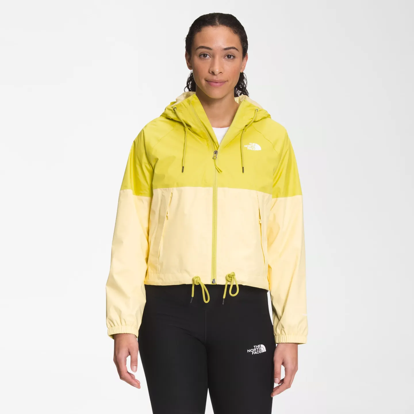 Women's The North Face Antora Rain Hoodie Yellow