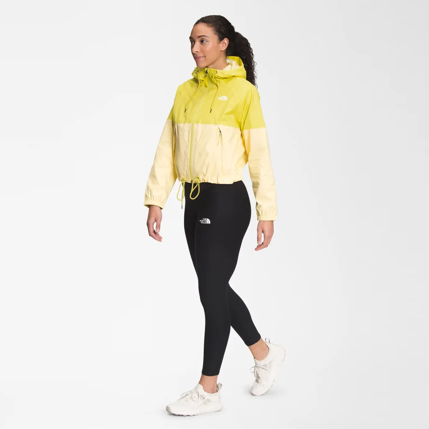 Women's The North Face Antora Rain Hoodie Yellow