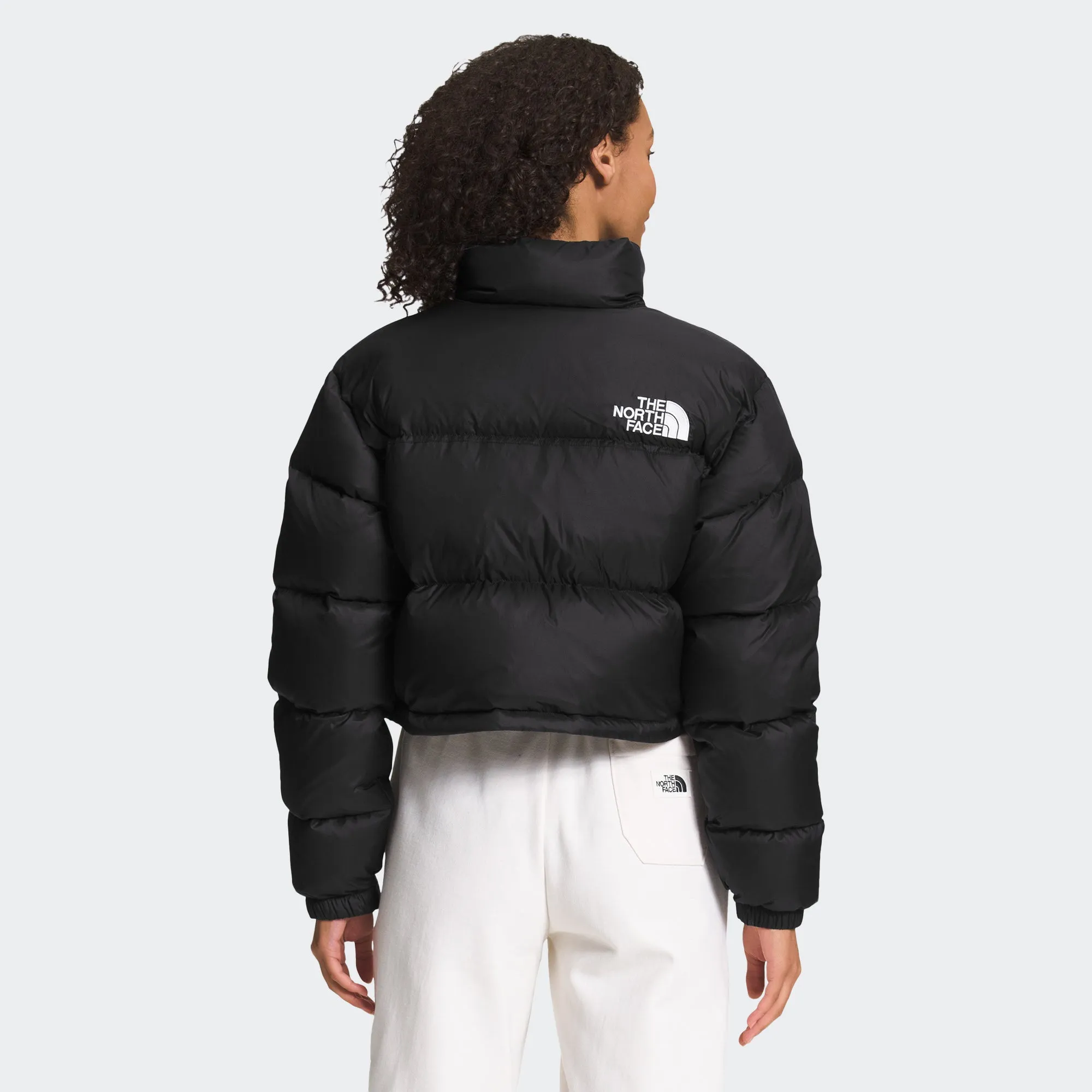 Women's The North Face Nuptse Short Jacket TNF Black