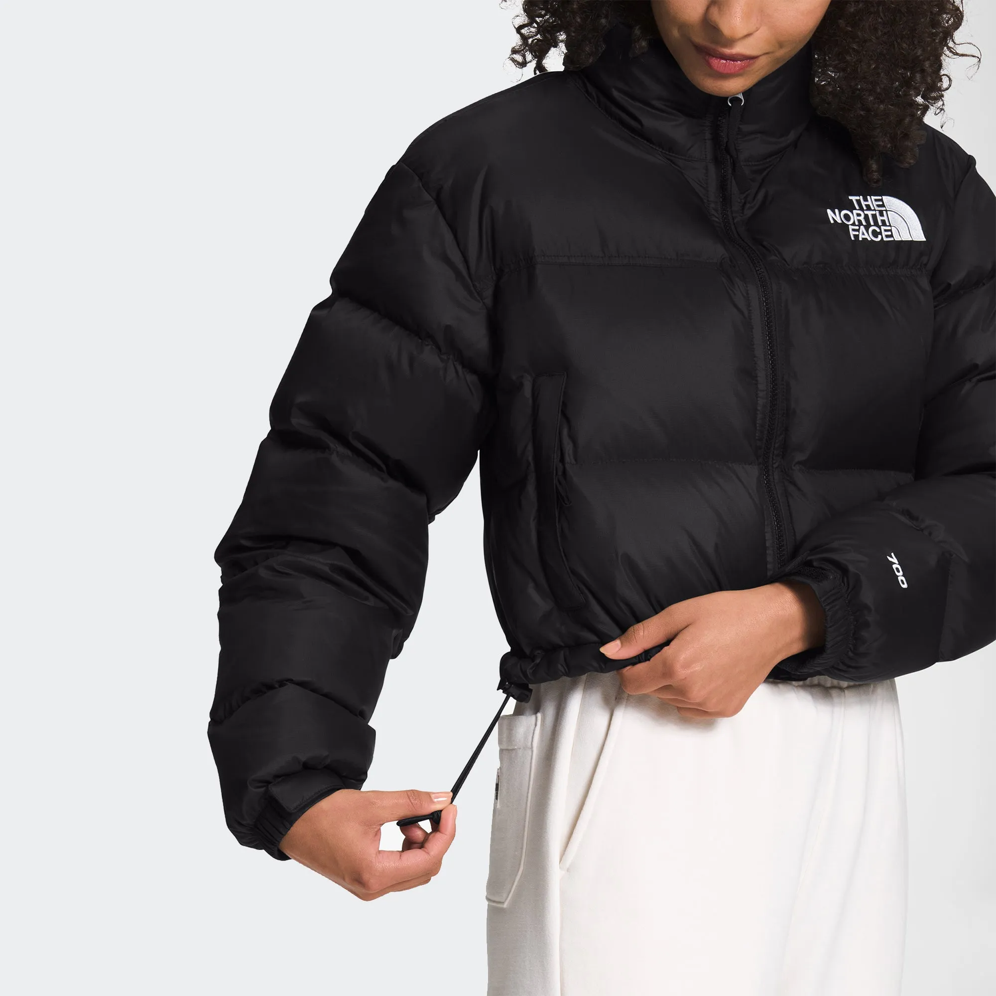 Women's The North Face Nuptse Short Jacket TNF Black