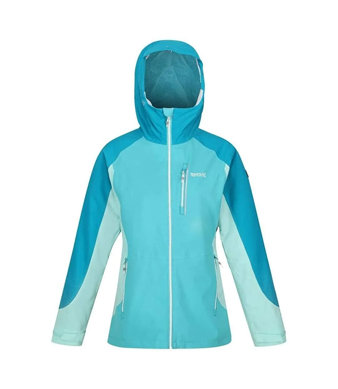 Womens/ladies highton pro waterproof jacket turquoise/enamel blue Regatta