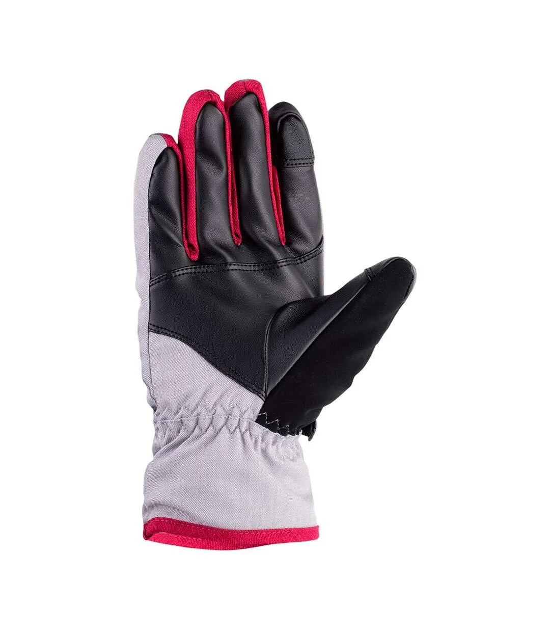 Womens/ladies huri ski gloves microchip melange/december sky/sangria pink Hi-Tec