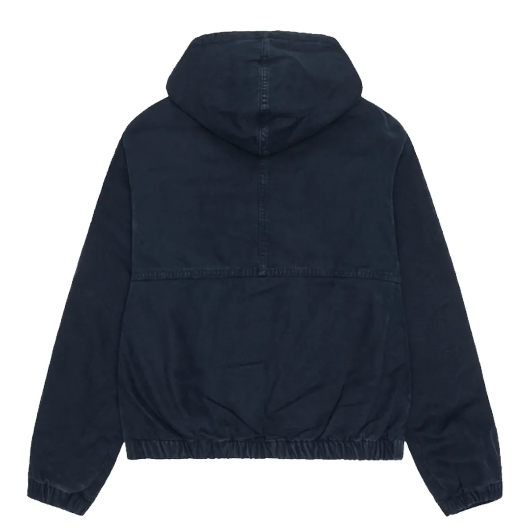 WORK JACKET INSULATED CANVAS NAVY