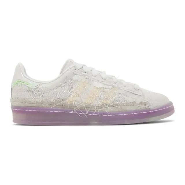 Youth of paris x adidas campus 80s (white/ crystal white/ grey one/ solar green) men us 8-13 id6805